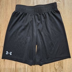 Youth Boys Under Armour Size 7 Athletic Black Shorts